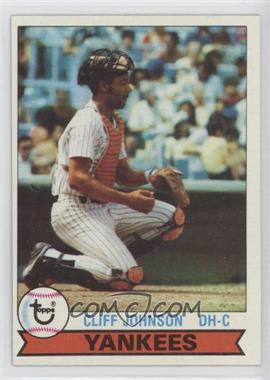 1979 Topps Burger King - Restaurant New York Yankees #3 - Cliff Johnson