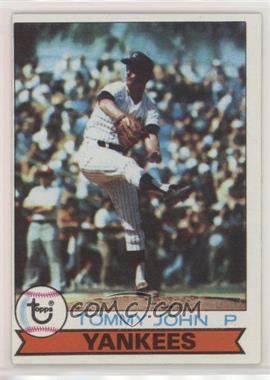 1979 Topps Burger King - Restaurant New York Yankees #9 - Tommy John