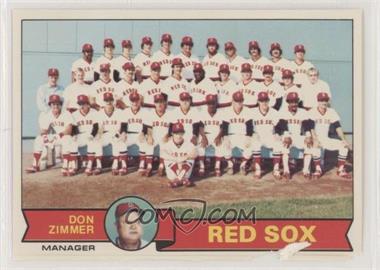 1979 Topps Team Checklists Sheet - Cut Singles #214 - Team Checklist - Boston Red Sox [Poor to Fair]