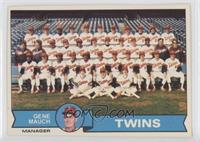 Team Checklist - Minnesota Twins Team