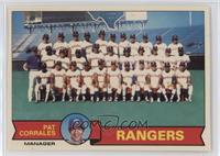 Team Checklist - Texas Rangers