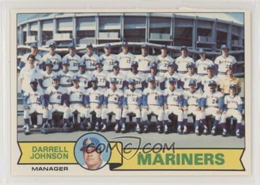 1979 Topps Team Checklists Sheet - Cut Singles #659 - Team Checklist - Seattle Mariners