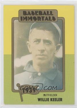 1980-84 SSPC Baseball Immortals 1st Printing - [Base] - MLB Logo #23 - Willie Keeler