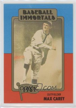 1980-84 SSPC Baseball Immortals 1st Printing - [Base] - MLB Logo #85 - Max Carey