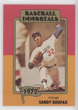 1980-84 SSPC Baseball Immortals 1st Printing - [Base] #131 - Sandy Koufax