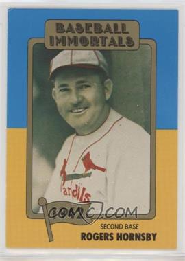 1980-84 SSPC Baseball Immortals 1st Printing - [Base] #27 - Rogers Hornsby [EX to NM]