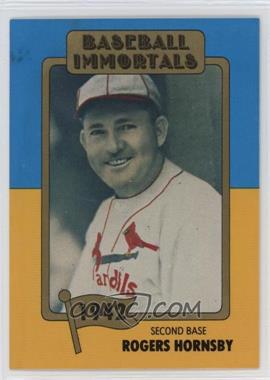 1980-84 SSPC Baseball Immortals 1st Printing - [Base] #27 - Rogers Hornsby [EX to NM]