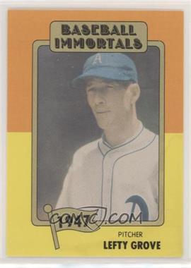 1980-84 SSPC Baseball Immortals 1st Printing - [Base] #52 - Lefty Grove