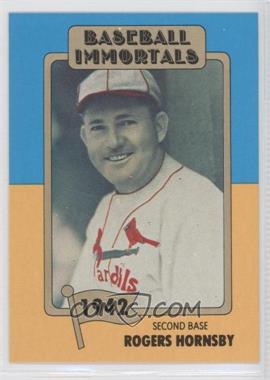 1980-87 SSPC Baseball Immortals - [Base] #27 - Rogers Hornsby