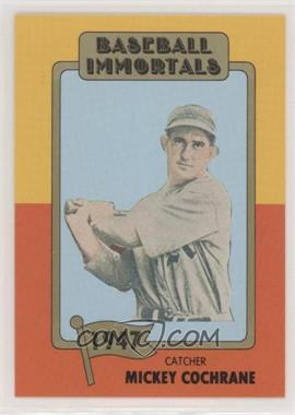 1980-87 SSPC Baseball Immortals - [Base] #50 - Mickey Cochrane