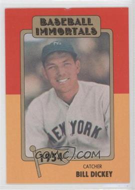 1980-87 SSPC Baseball Immortals - [Base] #71 - Bill Dickey [Noted]