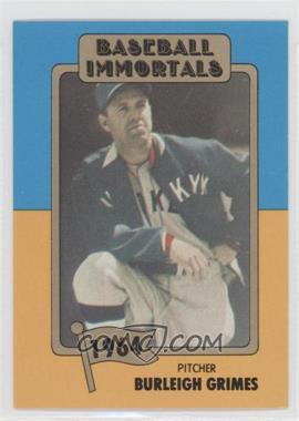 1980-87 SSPC Baseball Immortals - [Base] #97 - Burleigh Grimes