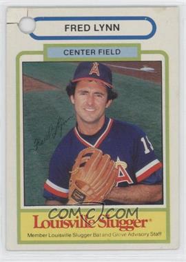 1980-93 Louisville Slugger Tags - [Base] #_FRLY - Fred Lynn