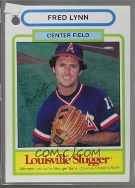 1980-93 Louisville Slugger Tags - [Base] #_FRLY - Fred Lynn [Noted]