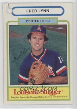 1980-93 Louisville Slugger Tags - [Base] #_FRLY - Fred Lynn [Noted]
