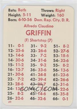 1980 APBA Baseball 1979 Season - [Base] #_ALGR - Alfredo Griffin