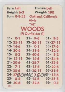 1980 APBA Baseball 1979 Season - [Base] #_ALWO - Al Woods
