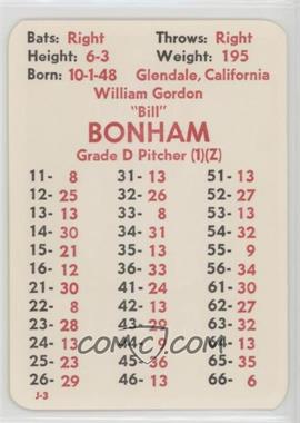 1980 APBA Baseball 1979 Season - [Base] #_BIBO - Bill Bonham