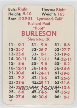 1980 APBA Baseball 1979 Season - [Base] #_RIBU - Rick Burleson