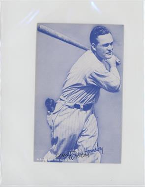 1980 An Exhibit Card Hall of Fame Reprints - [Base] - Cyan White Back #_ROHO - Rogers Hornsby