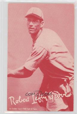 1980 An Exhibit Card Hall of Fame Reprints - [Base] - White Stock Red #_LEGR - Lefty Grove