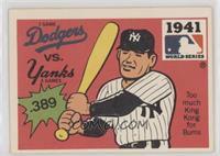 Brooklyn Dodgers vs New York Yankees (New York Mets Back)