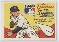 New York Yankees vs. Brooklyn Dodgers (Pittsburgh Pirates Back)