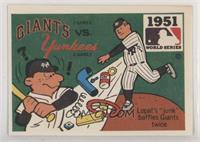 New York Giants vs. New York Yankees (St. Louis Cardinals Back)