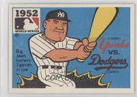 New York Yankees vs. Brooklyn Dodgers (Johnny Mize) (St. Louis Cardinals Back)