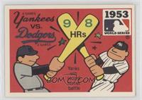 New York Yankees vs. Brooklyn Dodgers (Cubs Logo)