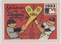 New York Yankees vs. Brooklyn Dodgers (Atlanta Braves Back)