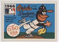 Baltimore Orioles vs. Los Angeles Dodgers (Baltimore Orioles Back)