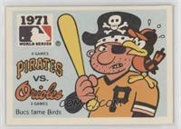 Pittsburgh Pirates vs. Baltimore Orioles (Texas Rangers Back)