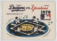 Los Angeles Dodgers vs. New York Yankees (Texas Rangers Back) [Good to&nbs…