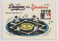 Los Angeles Dodgers vs. New York Yankees (California Angels Back)