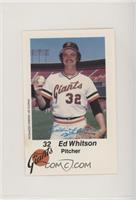 Ed Whitson [Poor to Fair]