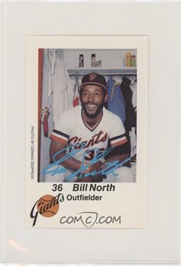 1980 KNBR San Francisco Giants San Francisco Police - [Base] #36 - Billy North