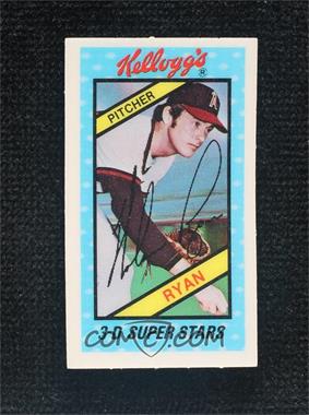 1980 Kellogg's 3-D Super Stars - [Base] #20 - Nolan Ryan