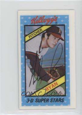 1980 Kellogg's 3-D Super Stars - [Base] #20 - Nolan Ryan