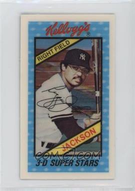 1980 Kellogg's 3-D Super Stars - [Base] #26 - Reggie Jackson