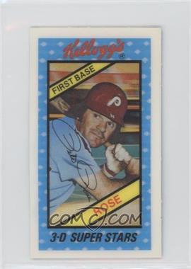 1980 Kellogg's 3-D Super Stars - [Base] #35 - Pete Rose