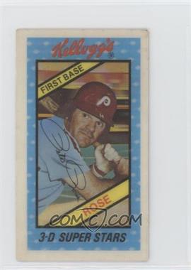 1980 Kellogg's 3-D Super Stars - [Base] #35 - Pete Rose