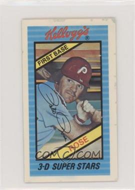 1980 Kellogg's 3-D Super Stars - [Base] #35 - Pete Rose