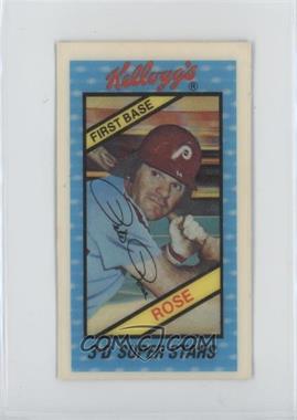 1980 Kellogg's 3-D Super Stars - [Base] #35 - Pete Rose