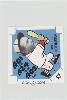 1980 Laughlin 300/400/500 - [Base] #17 - Rogers Hornsby