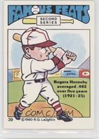 Rogers Hornsby