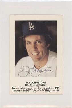 1980 Los Angeles Dodgers Police - [Base] #21 - Jay Johnstone [Noted]