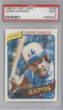 1980 O-Pee-Chee - [Base] #124 - Andre Dawson [PSA 9 MINT]