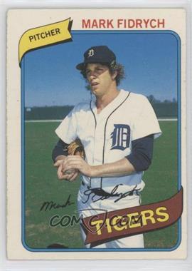 1980 O-Pee-Chee - [Base] #231 - Mark Fidrych