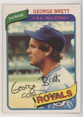 1980 O-Pee-Chee - [Base] #235 - George Brett